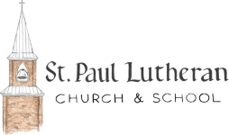 St. Paul Lutheran Middle School Invite logo